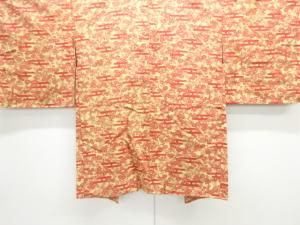 未使用品　ヱ霞に松菊梅模様羽織